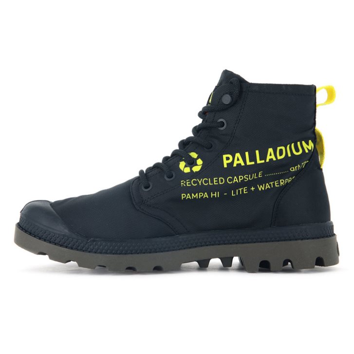 Bottes Palladium Pampa Recycle Imperméables+ 2 Homme Noir | FR IWY257N